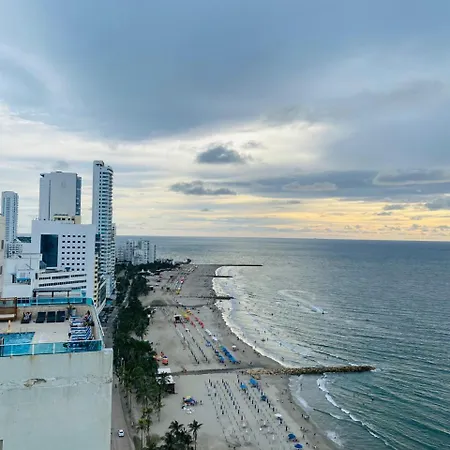 Apto 2301 Vista Al Mar Palmetto Elíptic * Cartagena